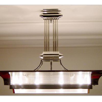 Art Deco Deckenlampe - Lampe Anfertigung Antik Metall